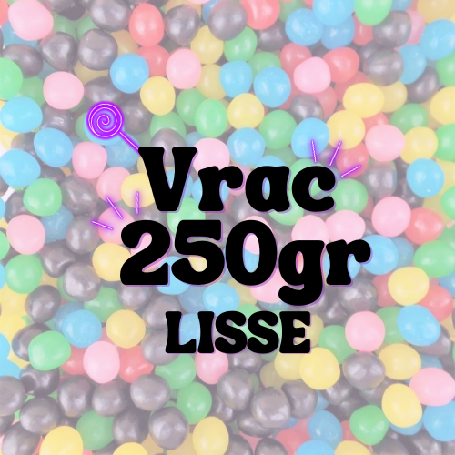 Mélange vrac lisse 250gr