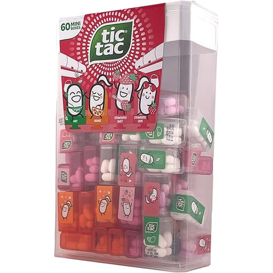 Tic Tac Box fraise 60 pcs