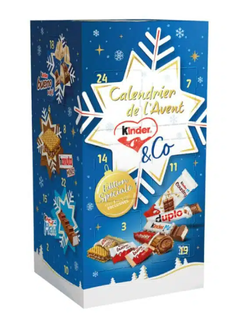 Calendrier de l'Avent Kinder & Co