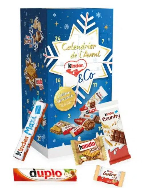 Calendrier de l'Avent Kinder & Co